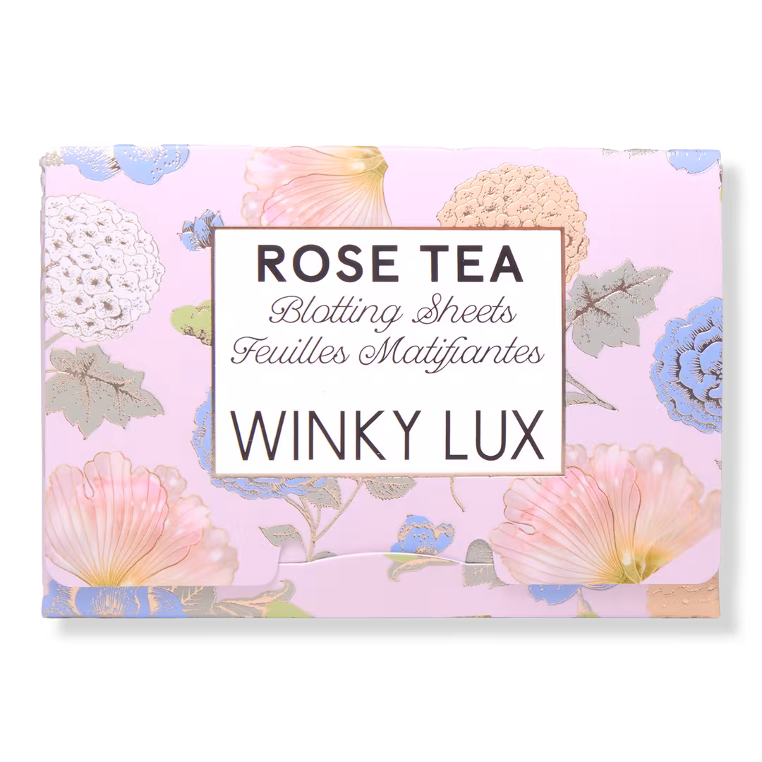 Winky Lux  Rose Tea Blotting Sheets