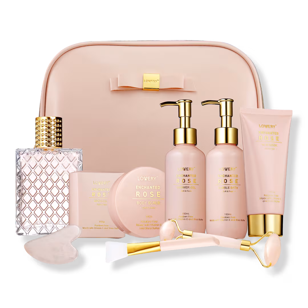 Lovery  Luxury Enchanted Rose Bath & Body Beauty Kit