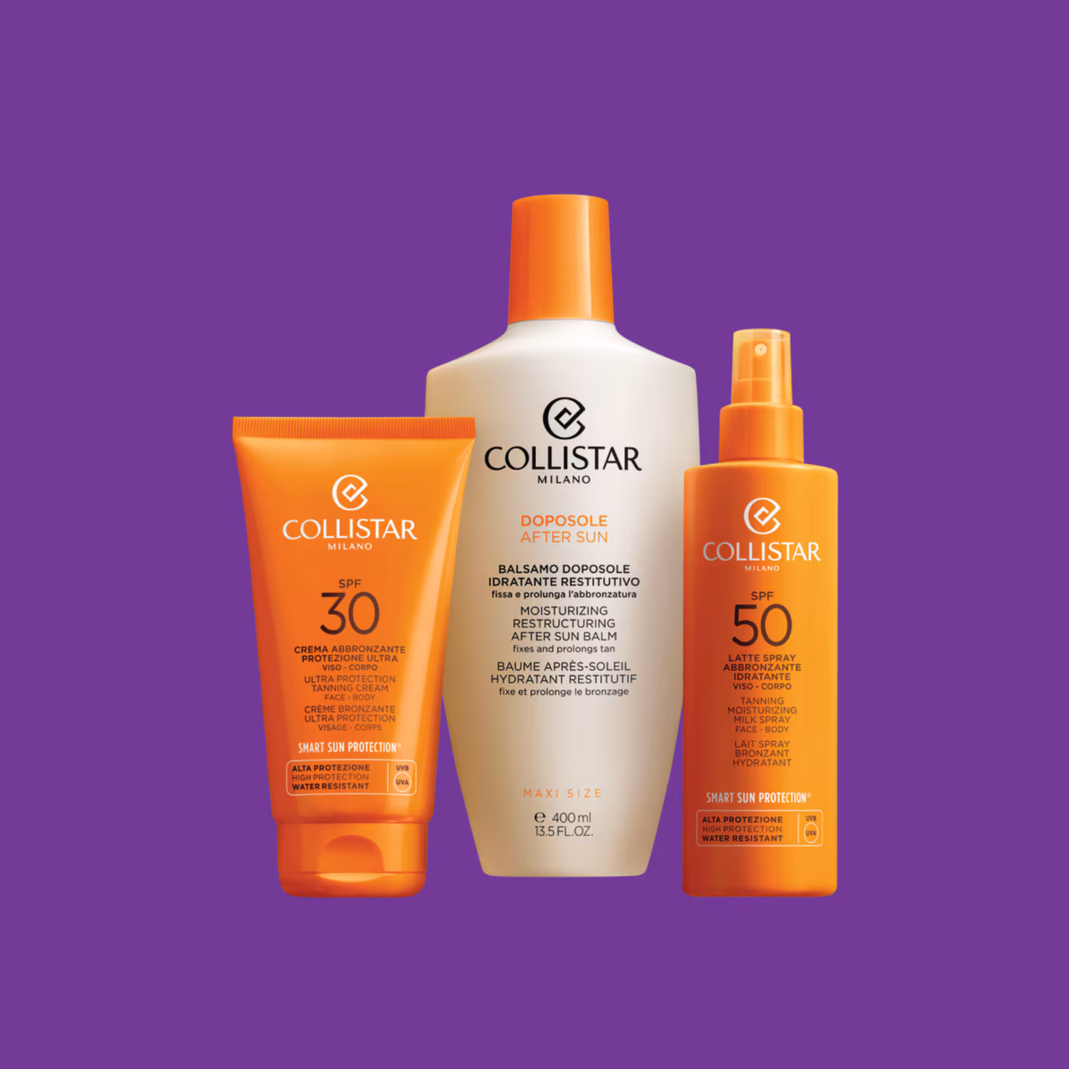 FEUCHTIGKEITSSPENDENDES SONNENSCHUTZ-SPRAYMILCH SPF 50