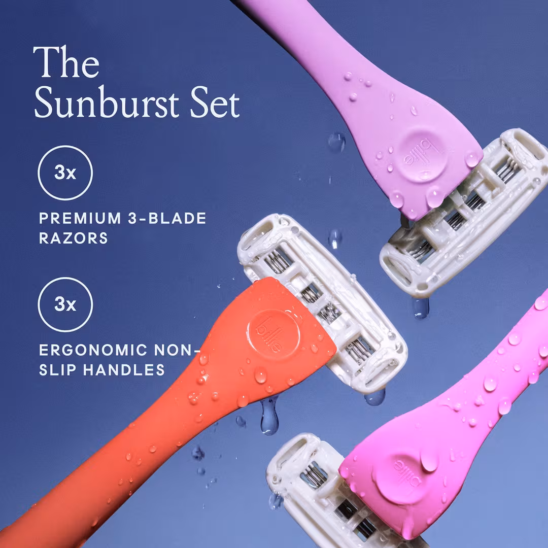 billie  Sunburst Disposable Razor
