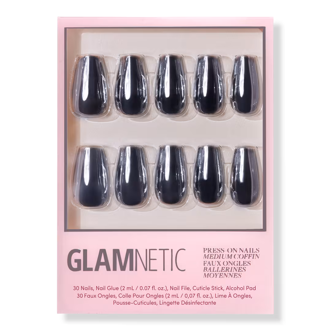 Glamnetic  Gunmetal Press-On Nails