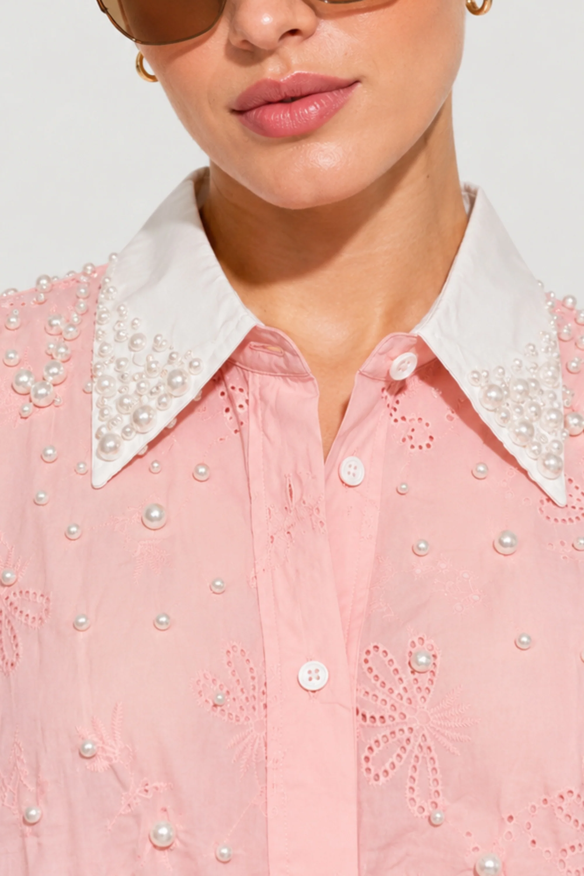 Soft Bloom Pearl Shirt