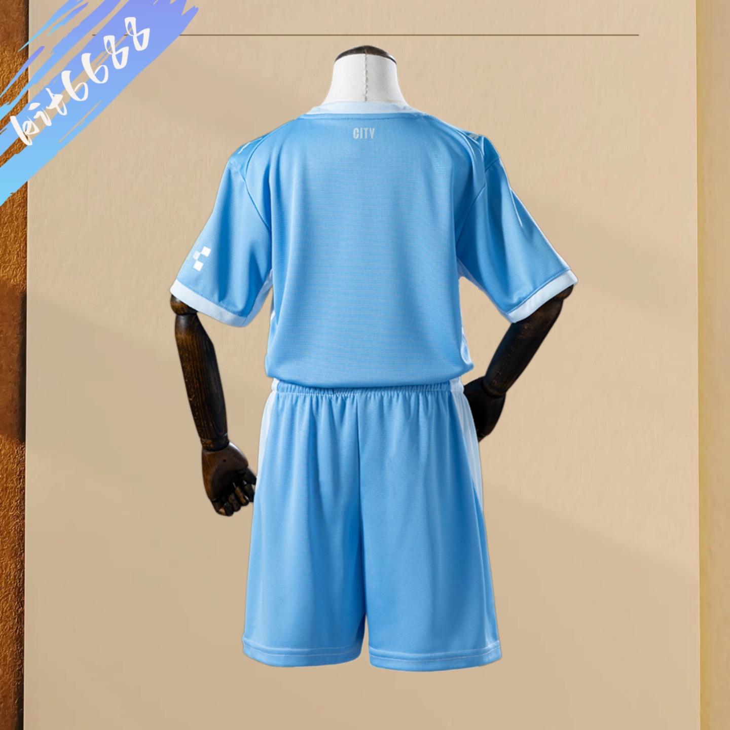 26/27 Manchester City Home Football Shirt (Adult Kids Kit socks )