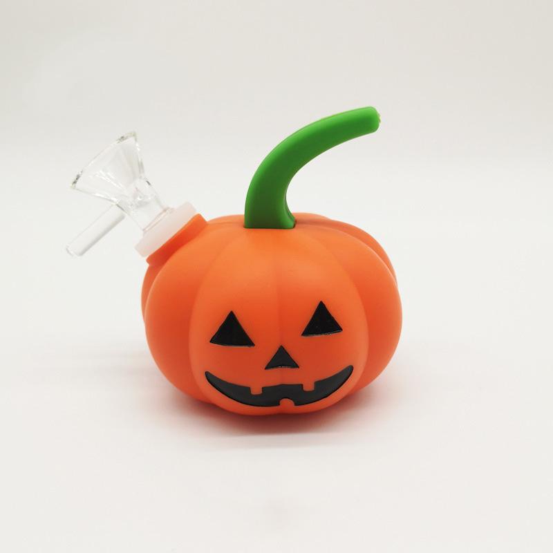 Pumpkin Silicone Novelty Dab Rig