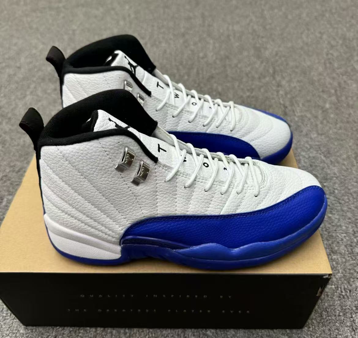 Air Jordan 12 Blue Sneakers