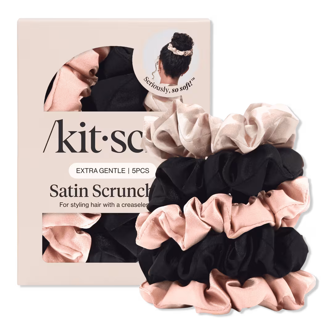 Kitsch  Satin Hair Scrunchies