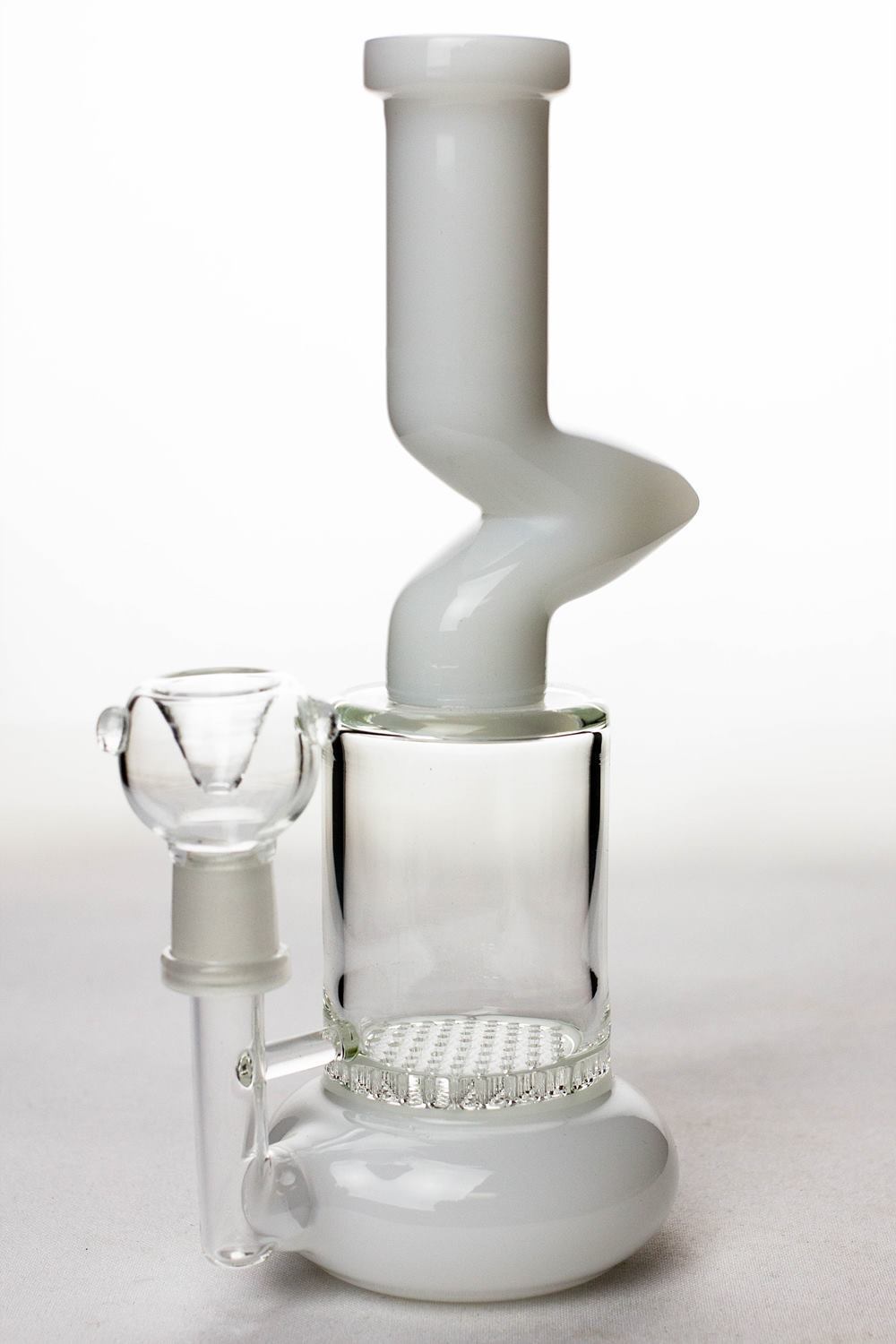 8 Honeycomb Flat Diffused Kink Bubbler