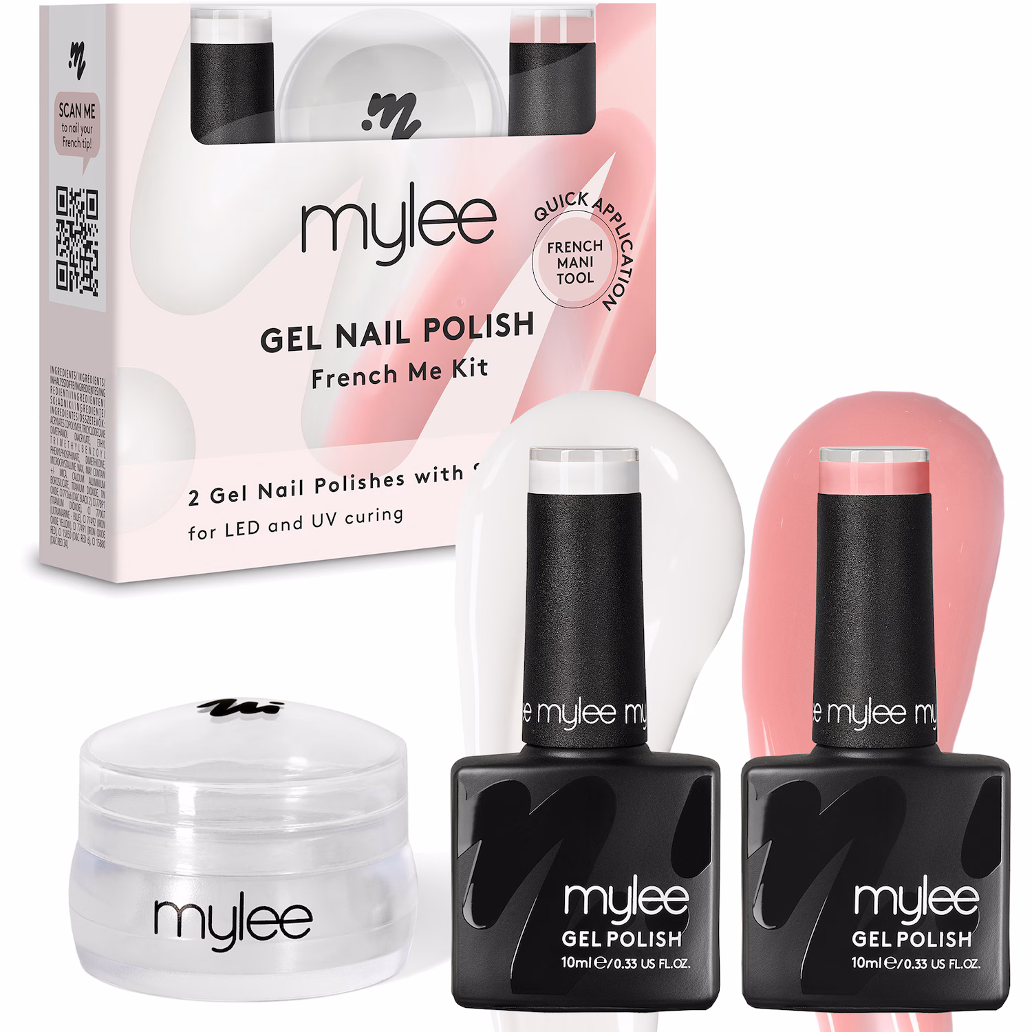 French Me Set mit Stempel