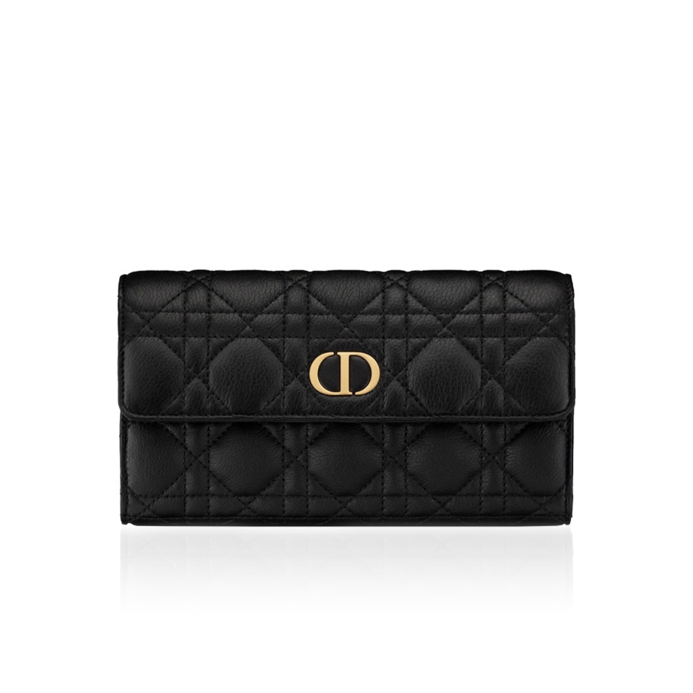 Dior Caro Long Wallet card holder