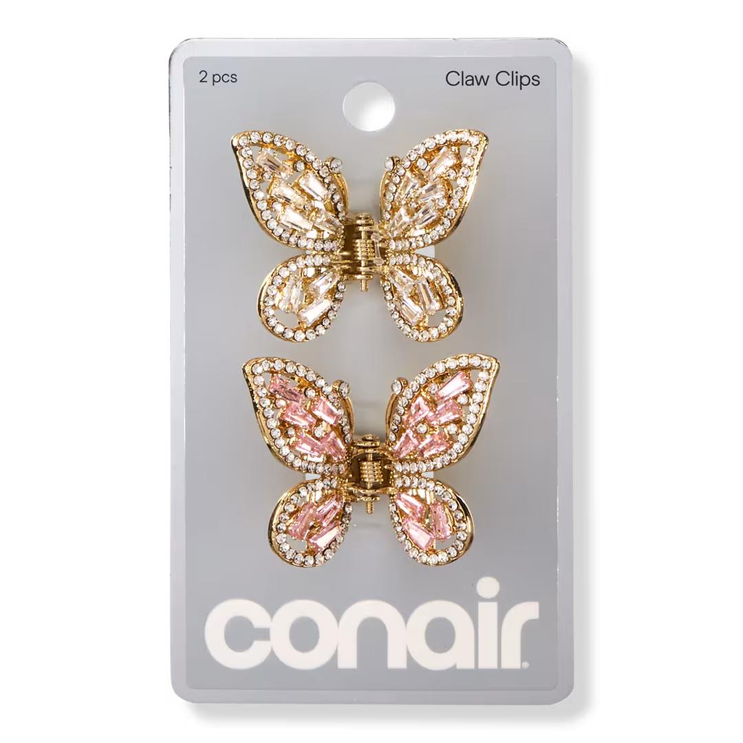 Conair Accessories  Butterfly Claw Clips
