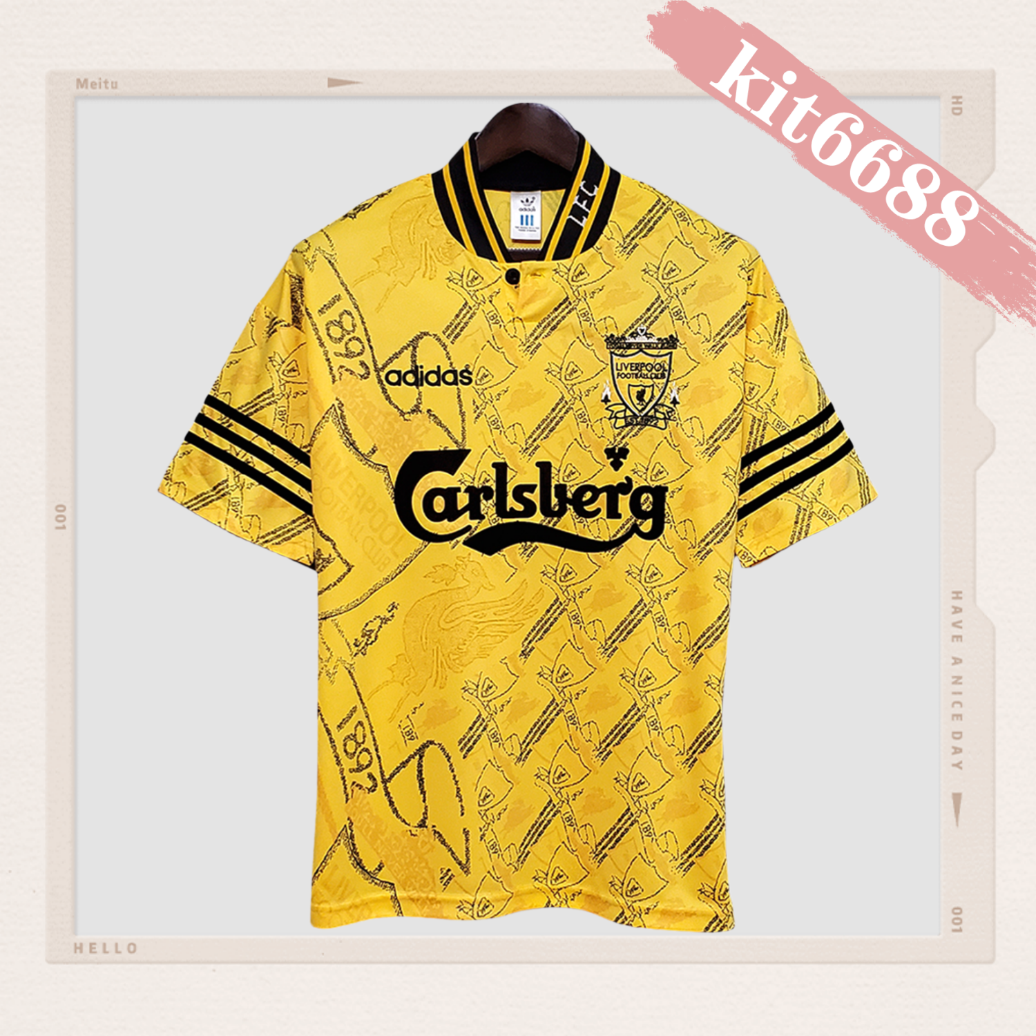 1994/1996 Liverpool Retro Away Football Shirt