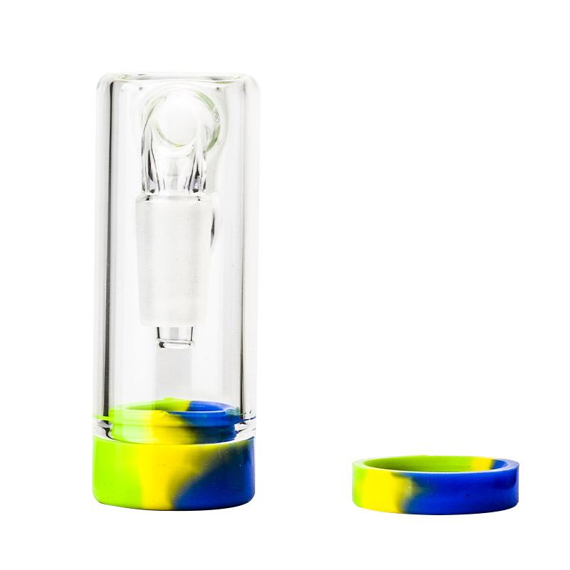 14mm Male to 14mm Female Silicone Base Reclaim Catcher
