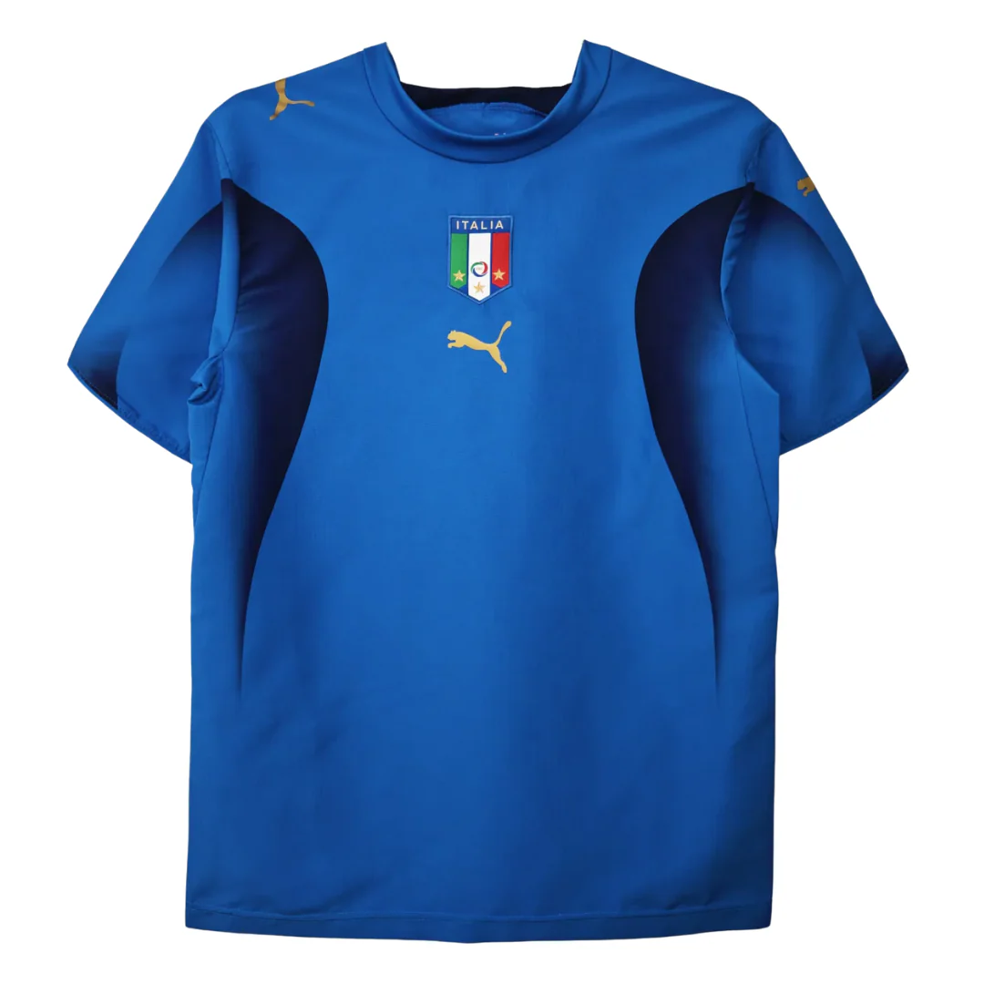 Retro 2006 Italy Home Soccer Jersey