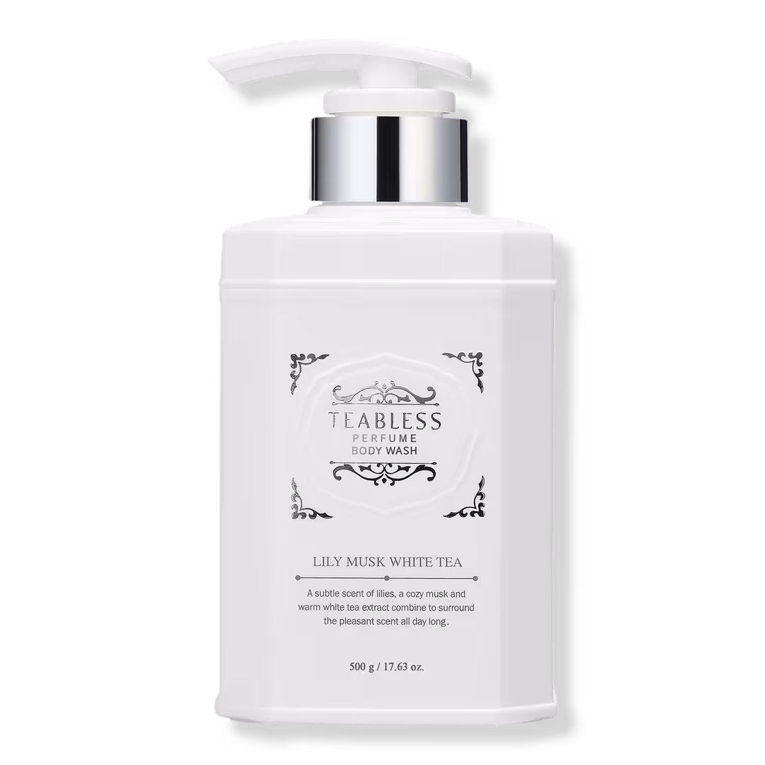 TEABLESS  Perfume Body Wash Lily Musk White Tea