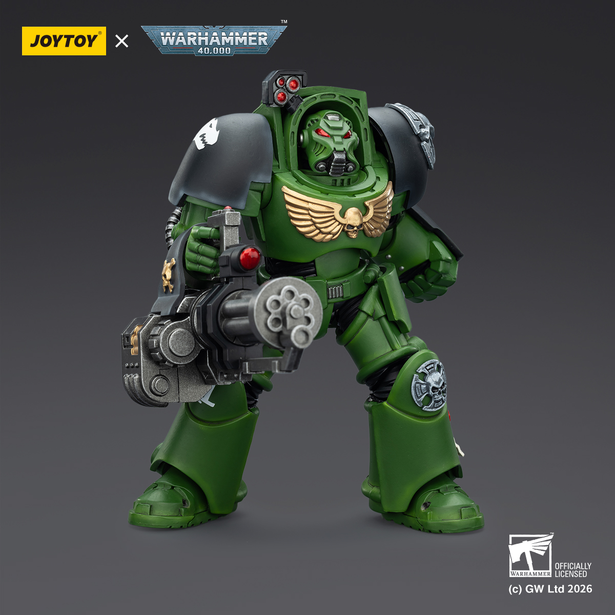 JOYTOY Warhammer 40k 1: 18 Salamanders Terminators - JOYTOY WORLD