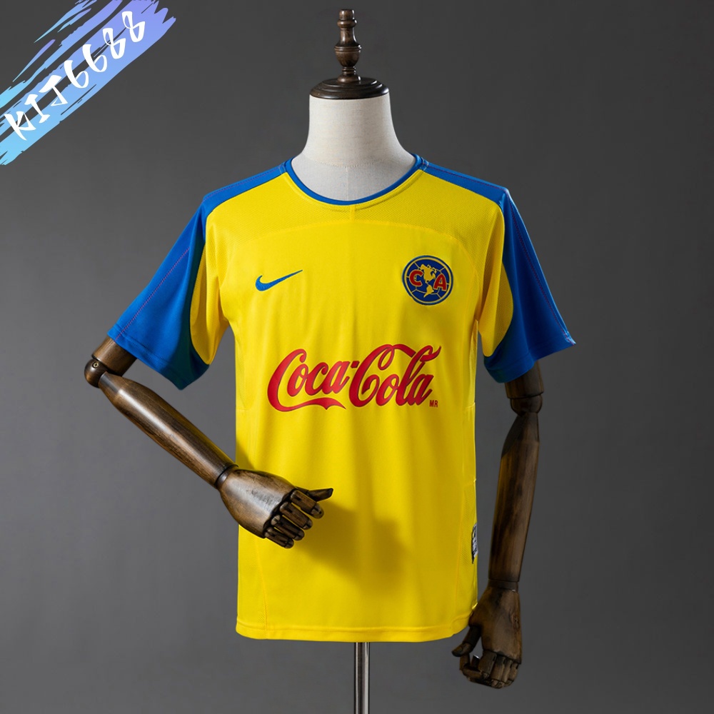 2003/2004 Club America Home Retro Football Shirt (Fans version)