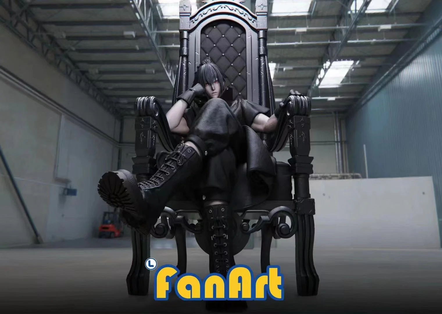 Fanart Studio - Final Fantasy XIII Noctis Lucis Caelum | 最终幻想13 王子 诺克提斯·路西斯·伽拉姆