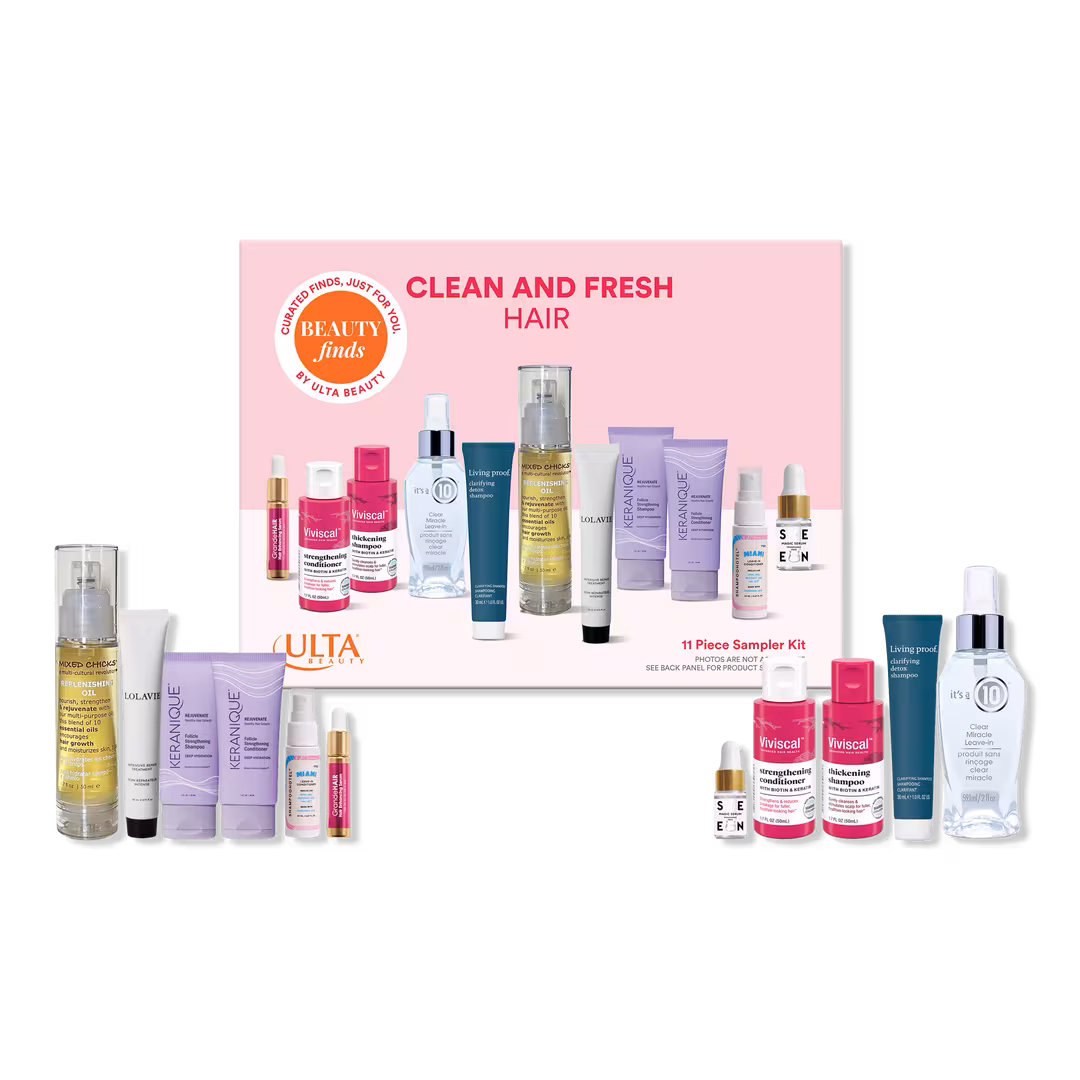 Beauty Finds by ULTA Beauty  Clean And Fresh Hair 11 Piece Set