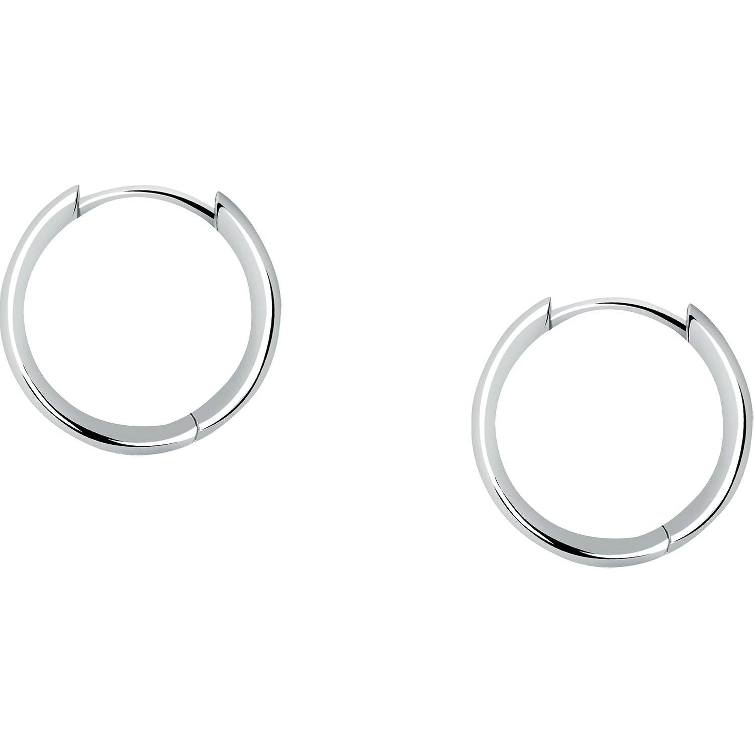 Creolen 925er Silber, recycelt