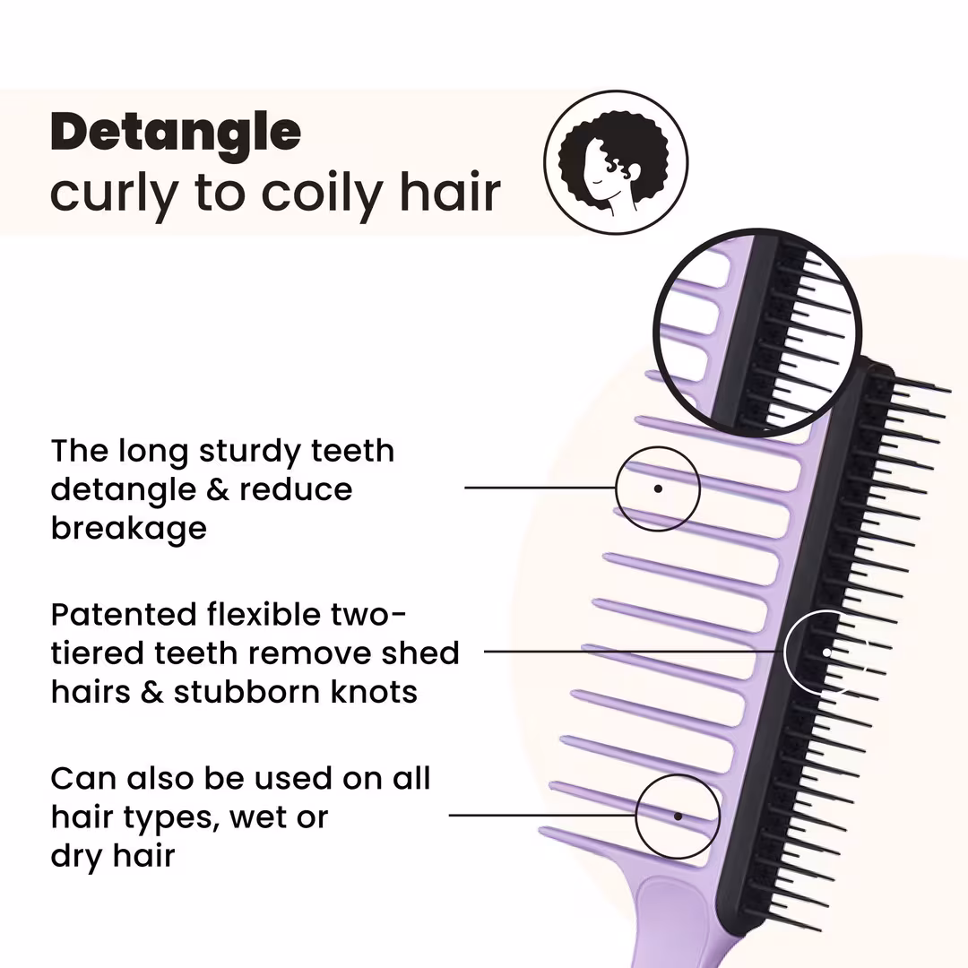 Tangle Teezer  The Wide Tooth Dual Sided Comb