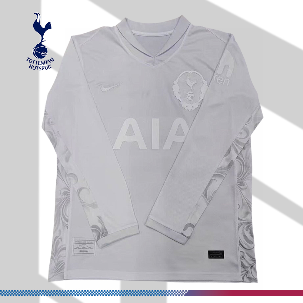 25-26 Tottenham 1901 FA Cup 125th Anniversary Long Sleeves （ fan Edition）