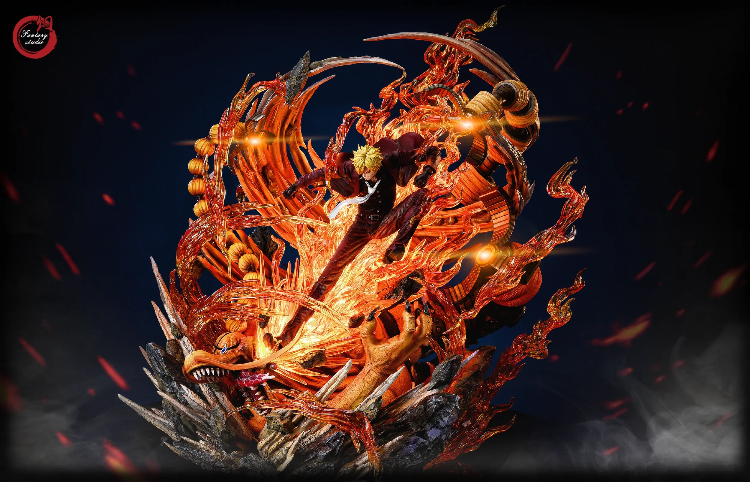 One Piece - Sanji vs Queen by Fantasy Studios