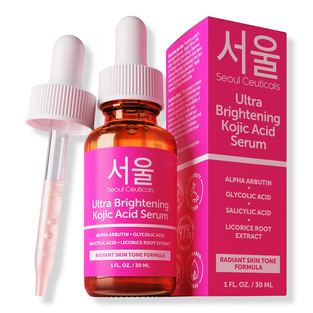 Seoul Ceuticals  Korean Skin Care Ultra Brightening Kojic Acid Serum