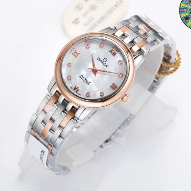Omega Watch DEVILLE PRESTIGE 27MM QUARTZ STAINLESS STEEL WHITE DIAL