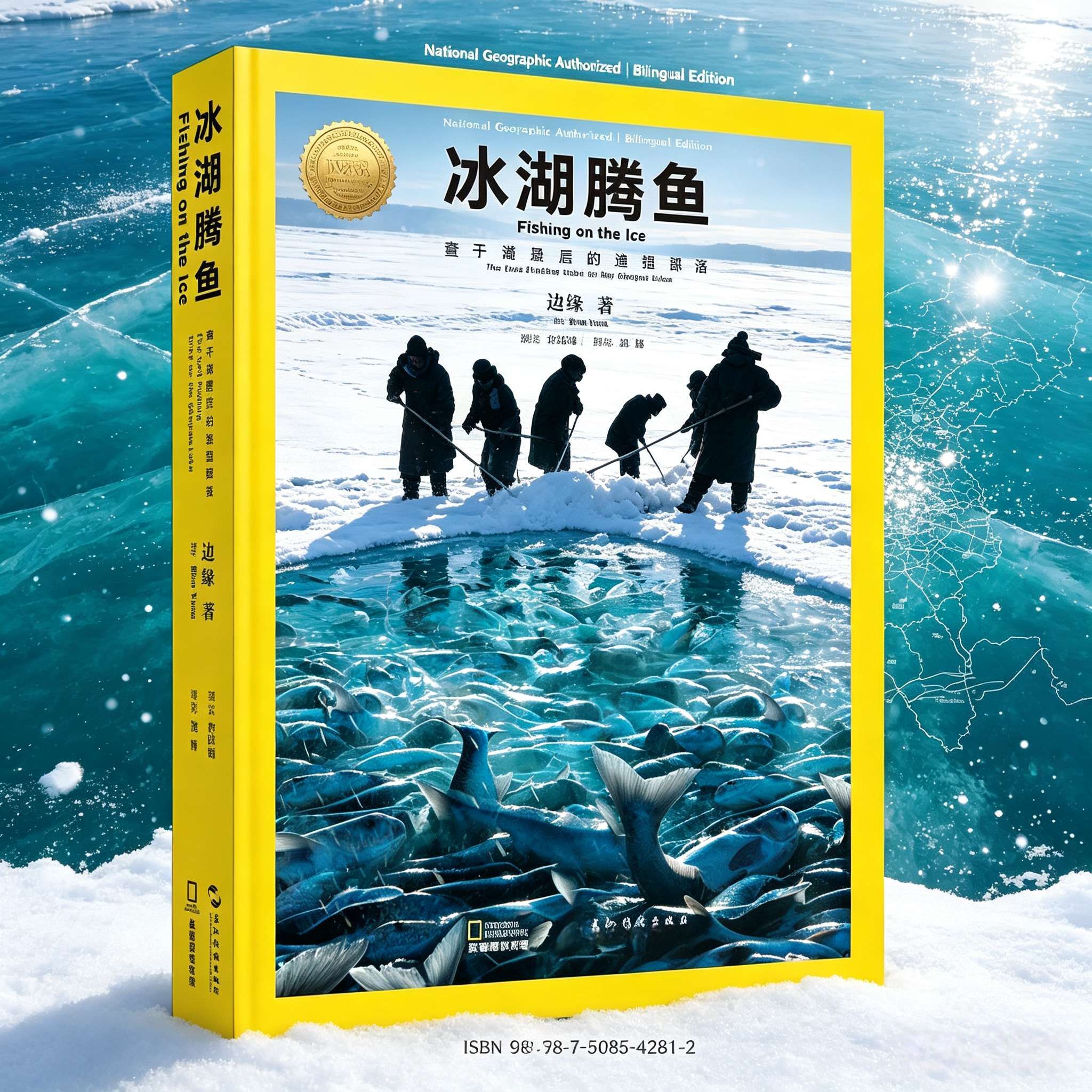 Fishing on the Ice: The Last Fishing Tribe in the Chagan Lake – Hardcover Photography Book | Mongolian Winter Fishing Culture