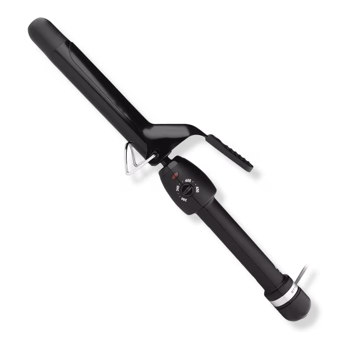 Stylecraft  Stay-Temp Black Gold Ceramic Curling Iron