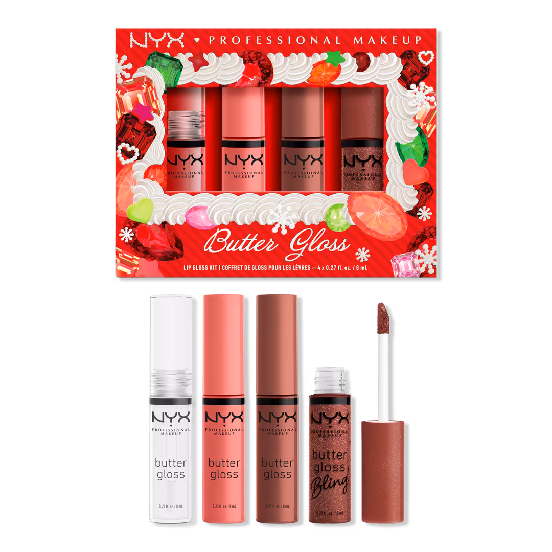 NYX Professional Makeup  Butter Gloss Lip Gloss Kit Limited Edition