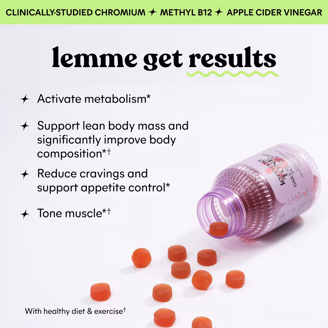 Lemme  Tone: Metabolism & Body Toning Gummies