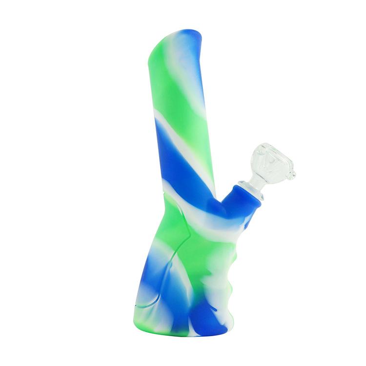9 Silicone Camouflage Dab Rig