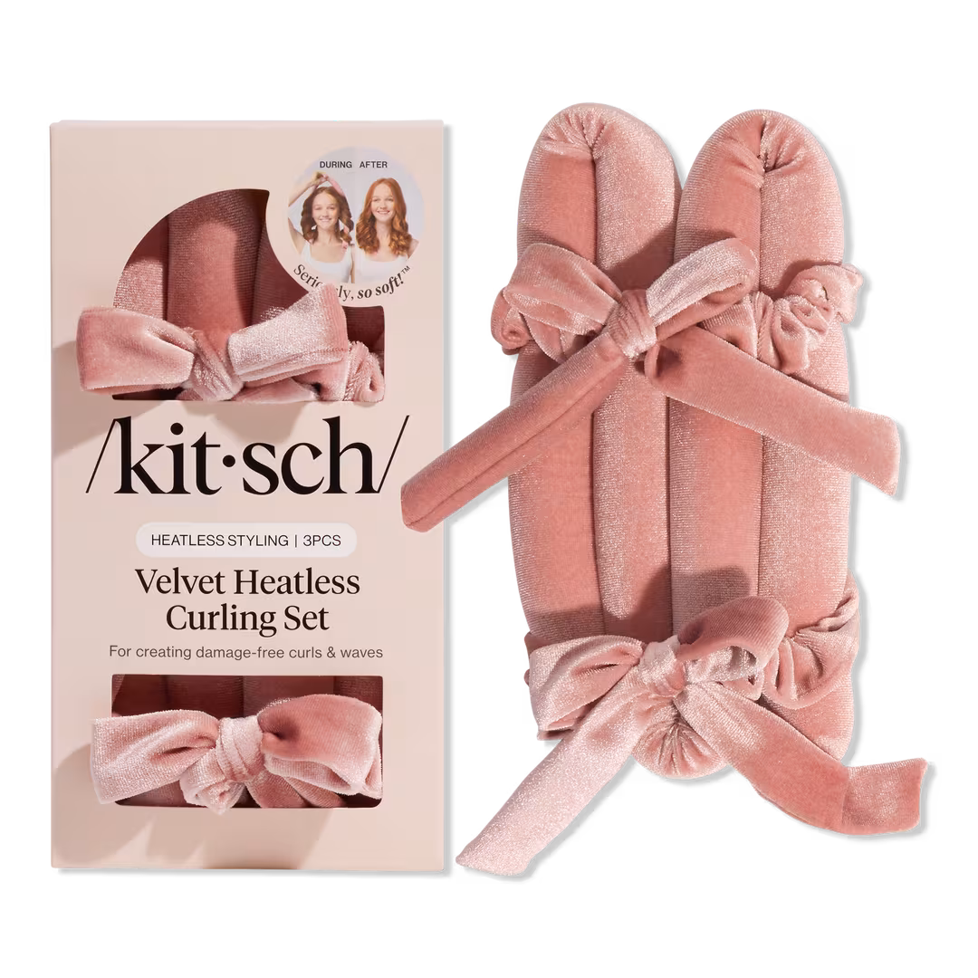 Kitsch  Velvet Heatless Curling Set