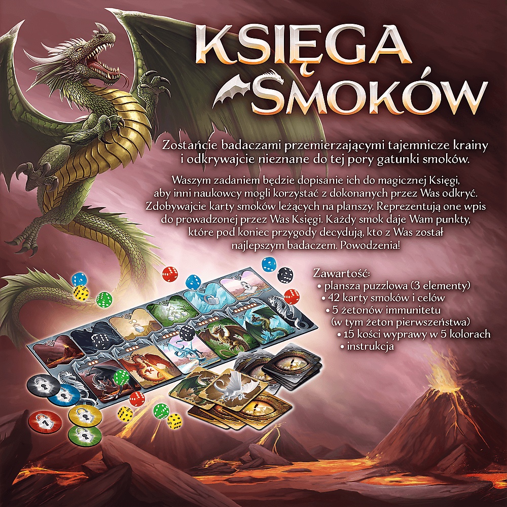 Gra Rodzinna Księga Smoków