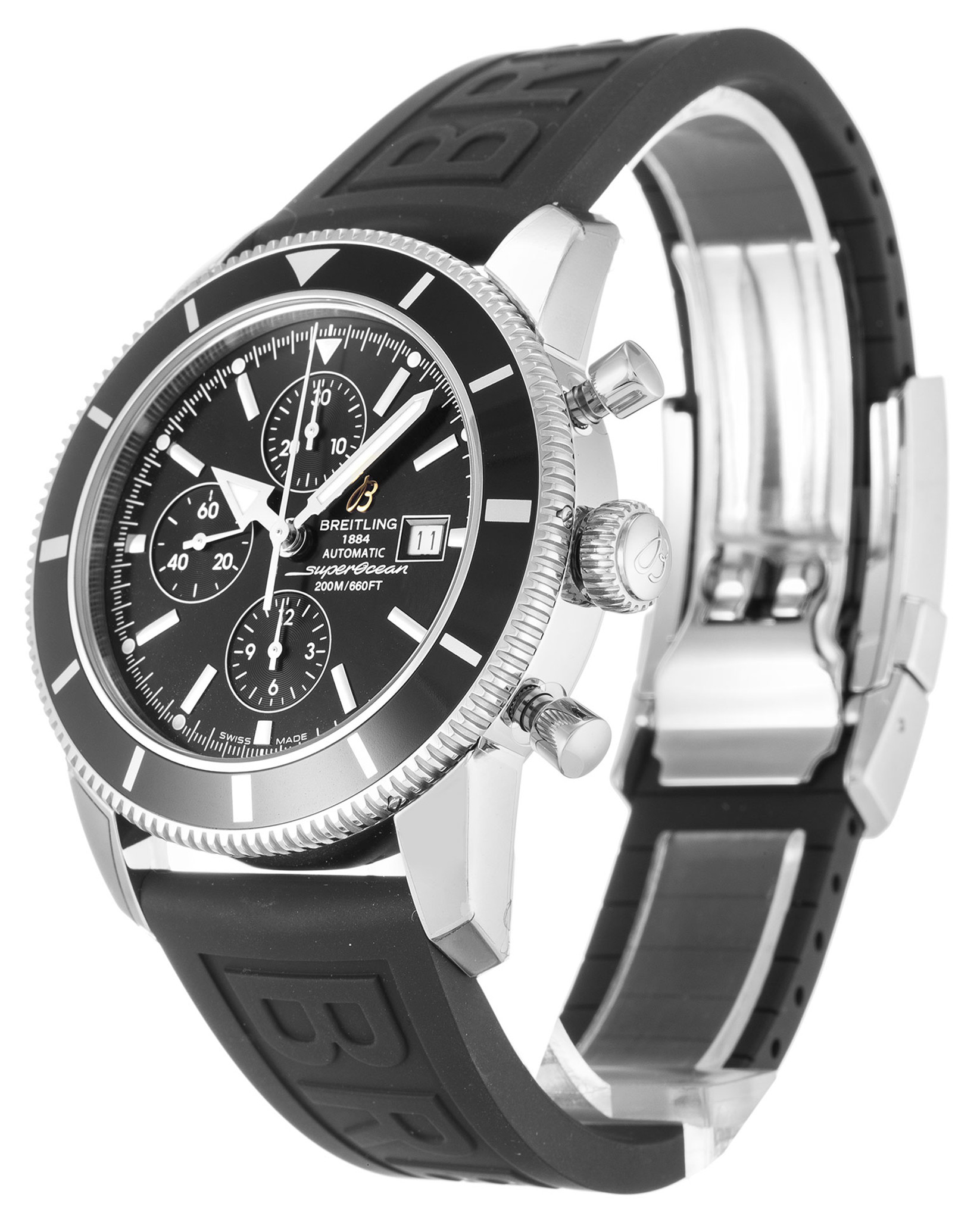 Replica Breitling SuperOcean Heritage Black Dial Stick Markers A13320