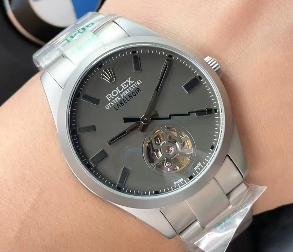 Rolex Watch Oyster Perpetual 40mm Silver Grey