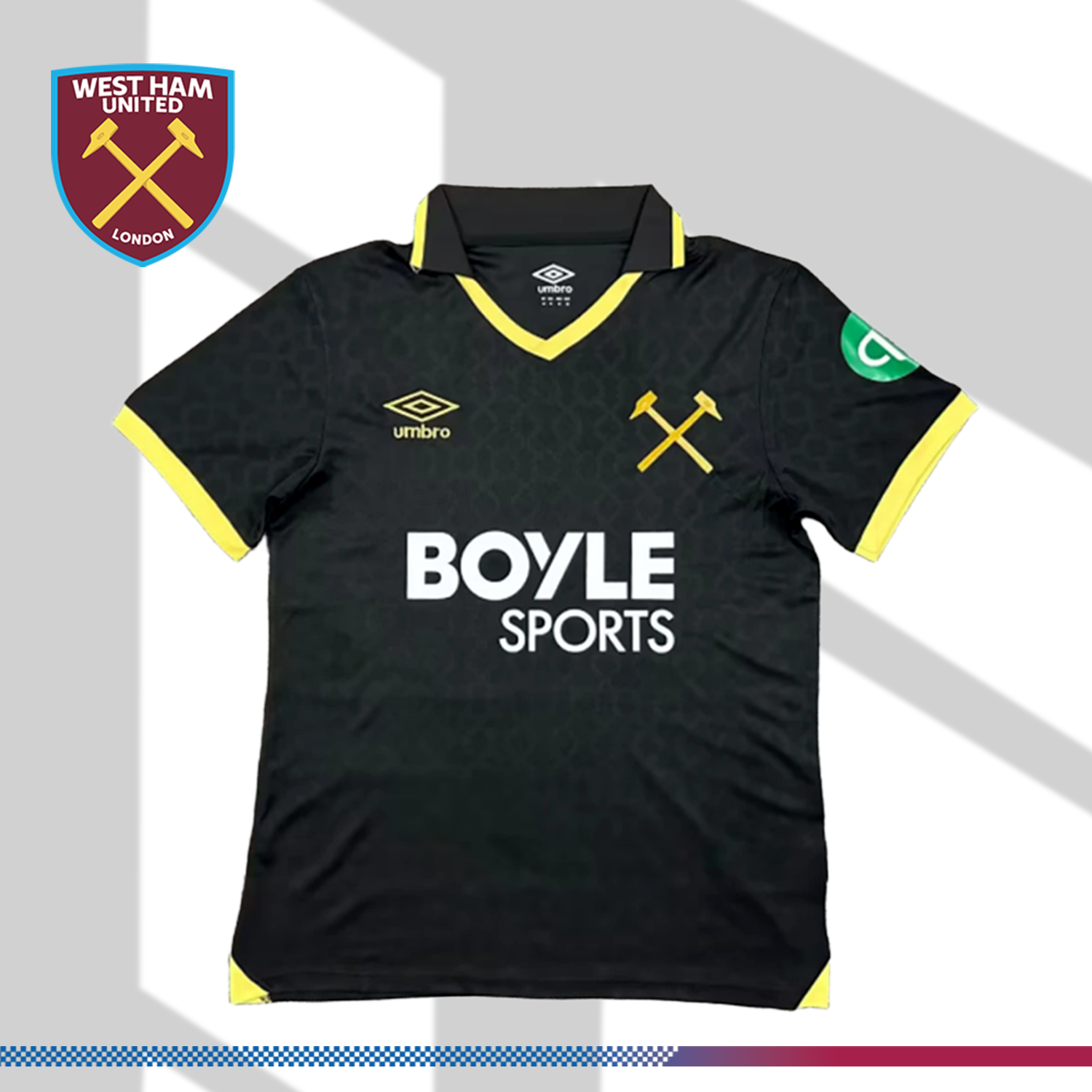 2025/2026 West Ham United Third Football Shirt (Fan Edition)