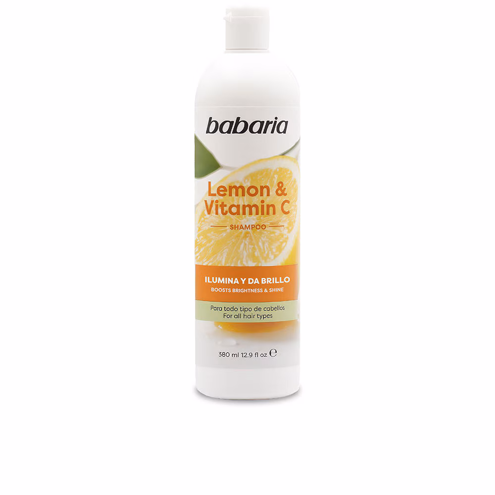 Zitronen- und Vitamin-C-Shampoo für mehr Glanz und Aufhellung