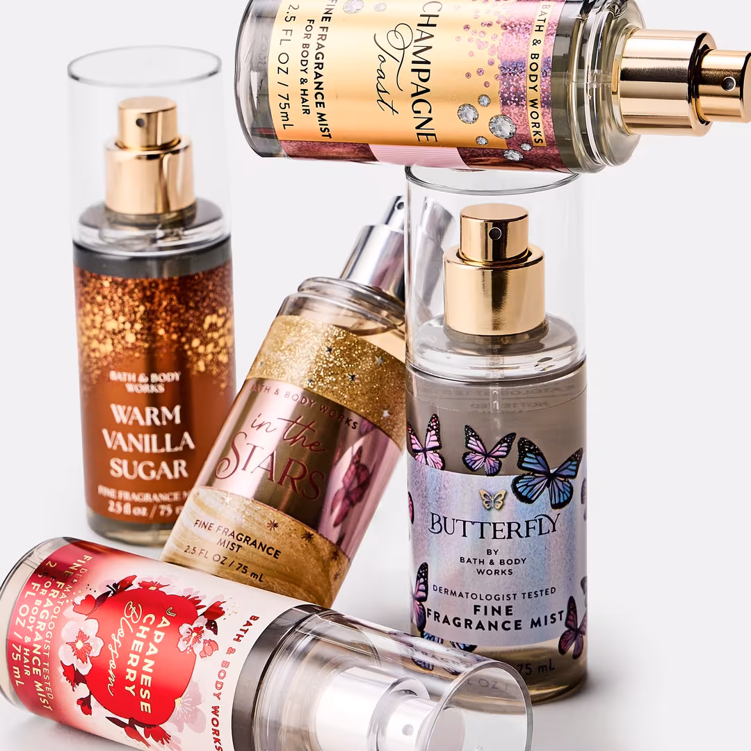 Bath & Body Works  5-Piece Mini Fine Fragrance Mist Gift Set