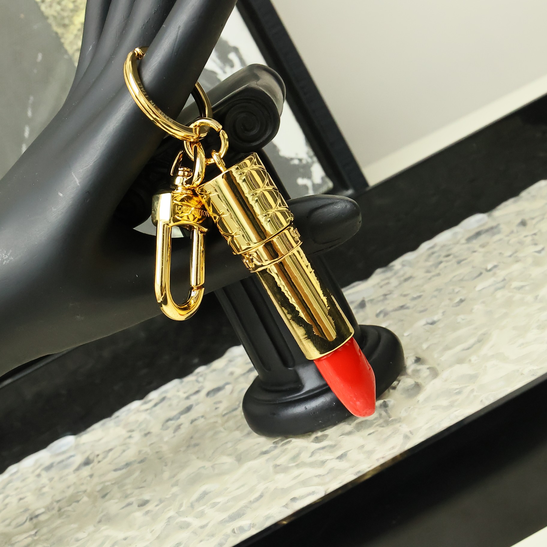 LV Lipstick Bag Charm S00