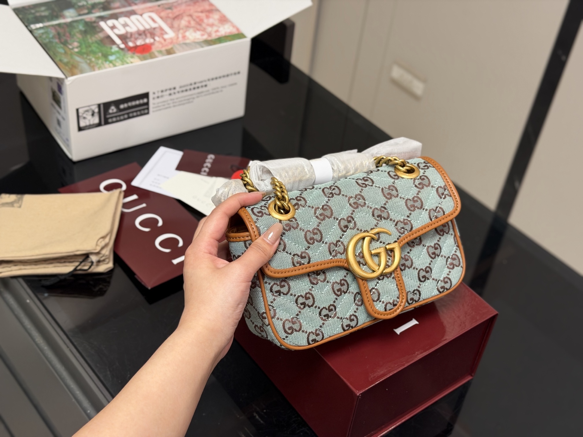 Gucci Marmont chain bag