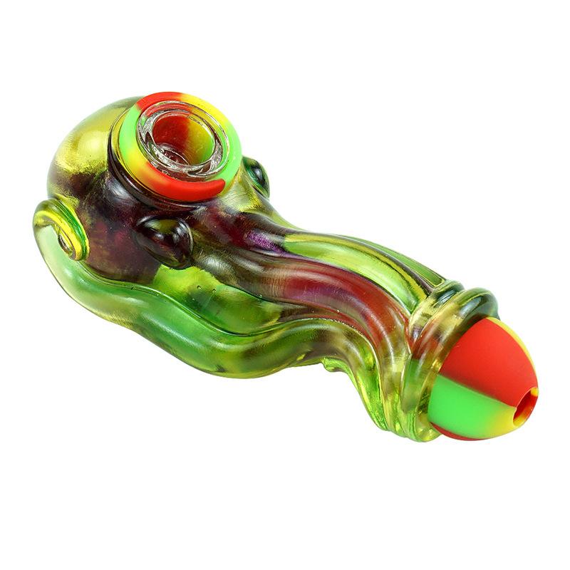 Creative Penis Resin Silicone Pipe