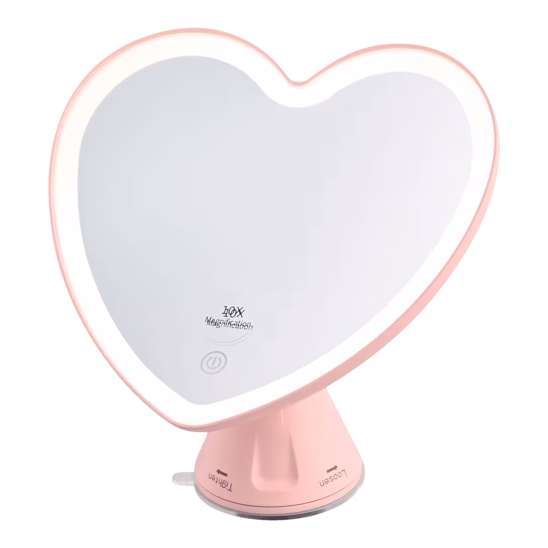Impressions Vanity  Sweetheart 10x Magnified LED Mirror