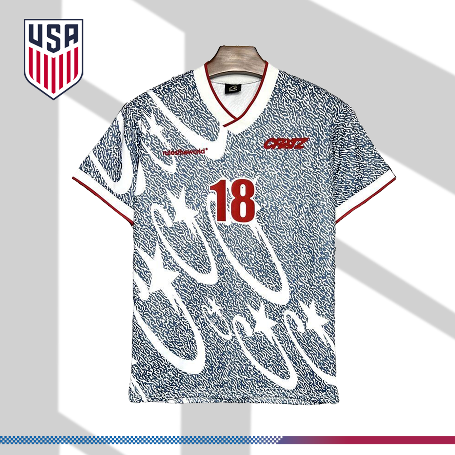 USA 1994 Away Corteiz Retro（Retro）