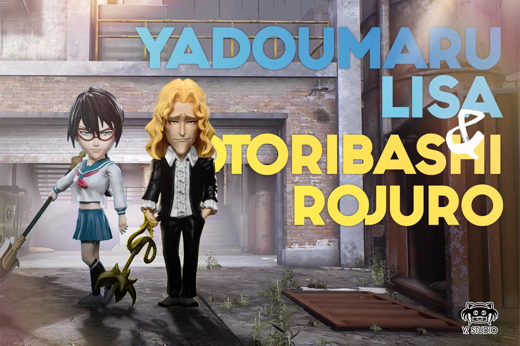 YZ Studio - Yadoumaru Lisa & Rōjūrō Ōtoribashi | 矢眮丸莉莎 & 凤桥楼十郎