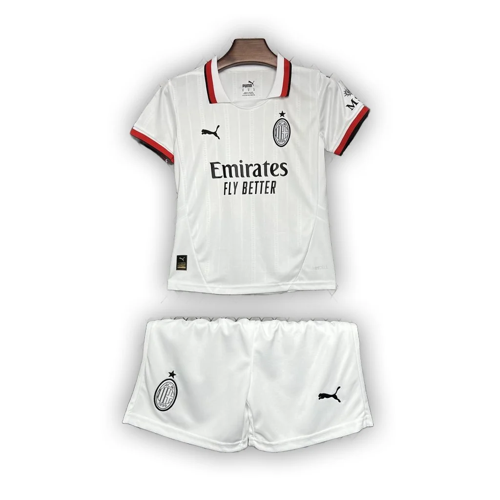 AC Milan 2024/25 Away Kids