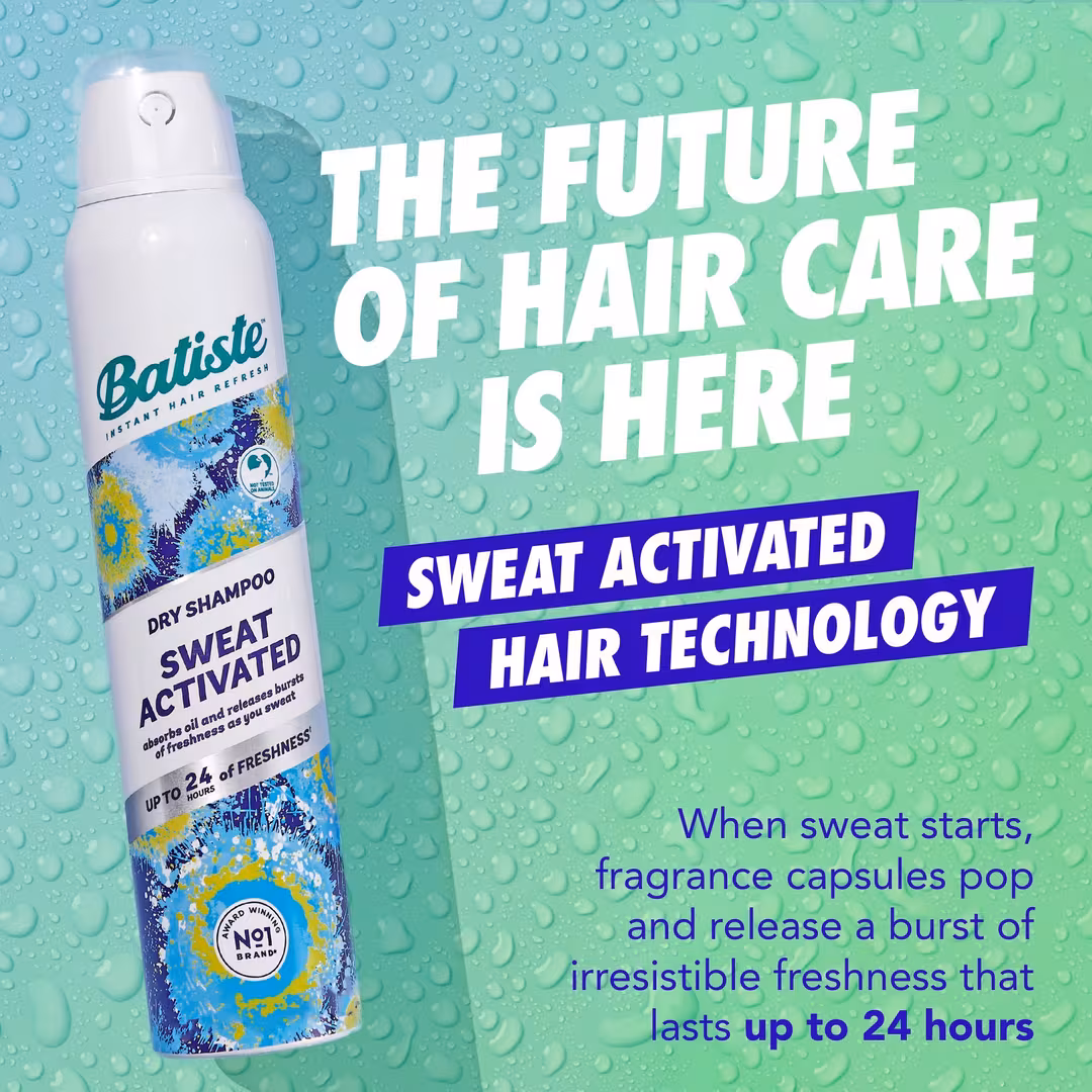 Batiste  Sweat Activated Dry Shampoo