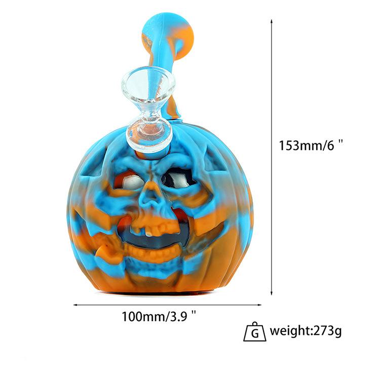 Pumpkin Bottle Silicone Dab Rig
