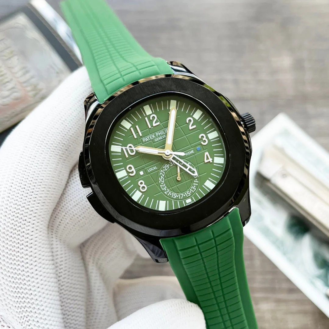 Patek Watch NAUTILUS TRAVELTIME BLACK CASE 42MM